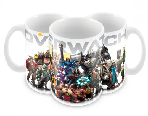 Caneca Polímero Overwatch Personalizada