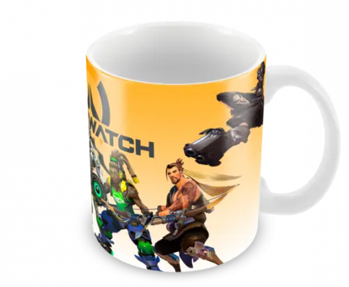 Caneca Polímero Overwatch Personalizada