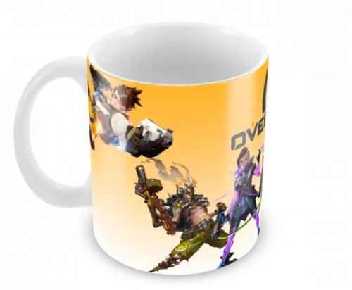Caneca Polímero Overwatch Personalizada