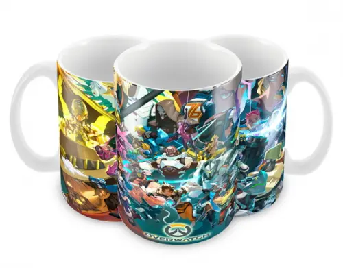 Caneca Polímero Overwatch Personalizada
