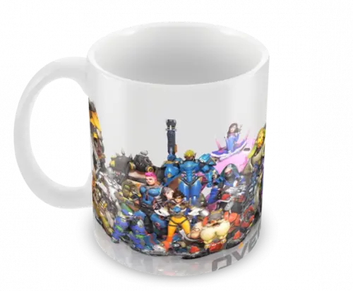 Caneca Polímero Overwatch Personalizada