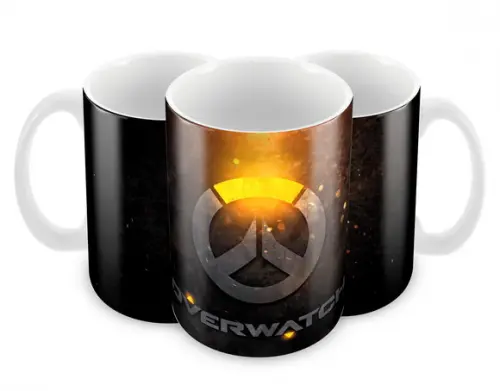Caneca Polímero Overwatch Personalizada