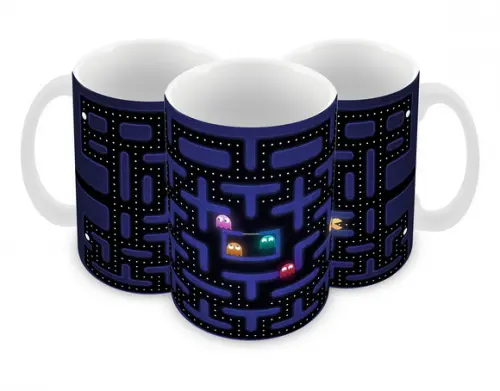 Caneca Polímero Pacman Personalizada