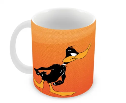 Caneca Polímero Patolino e Pernalonga Personalizada