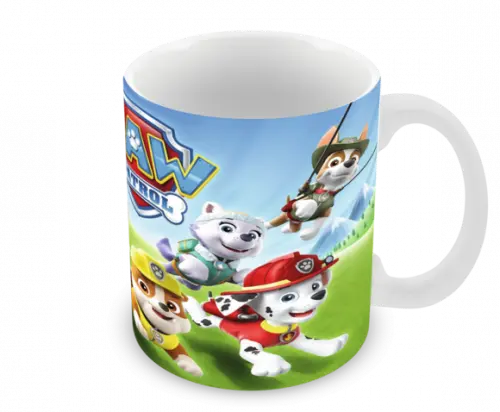 Caneca Polímero Patrulha Canina Personalizada