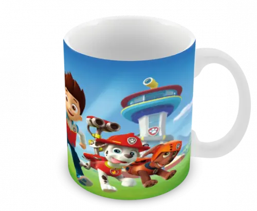 Caneca Polímero Patrulha Canina Personalizada