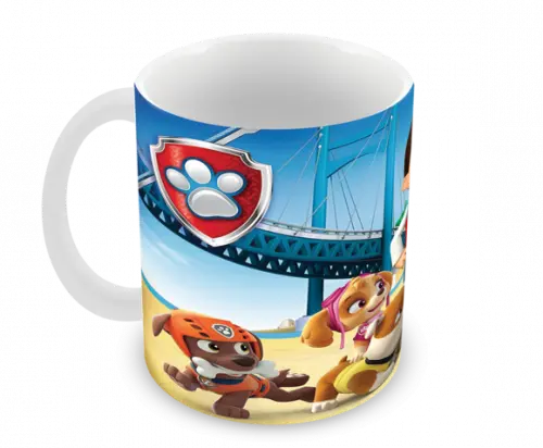 Caneca Polímero Patrulha Canina Personalizada