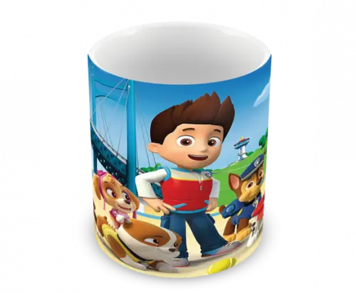 Caneca Polímero Patrulha Canina Personalizada