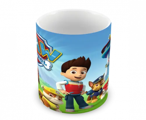 Caneca Polímero Patrulha Canina Personalizada