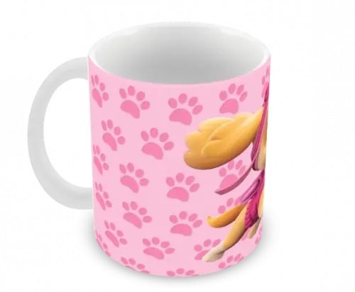 Caneca Polímero Patrulha Canina Personalizada