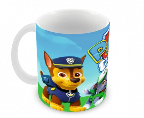 Caneca Polímero Patrulha Canina Personalizada