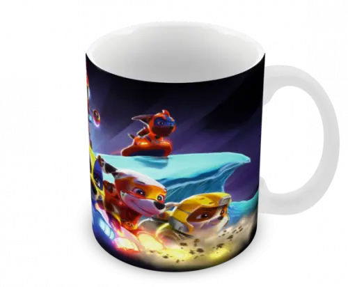 Caneca Polímero Patrulha Canina Personalizada