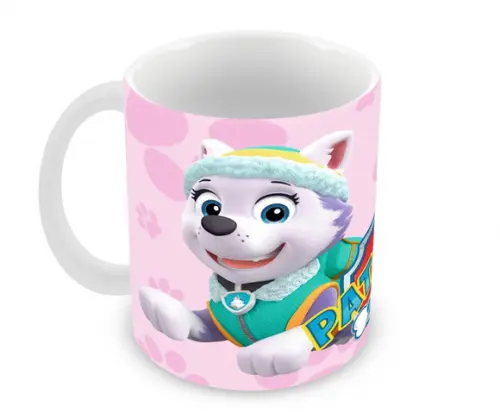Caneca Polímero Patrulha Canina Skye e Everest Personalizada