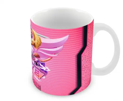 Caneca Polímero Patrulha Canina Super Filhotes Personalizada
