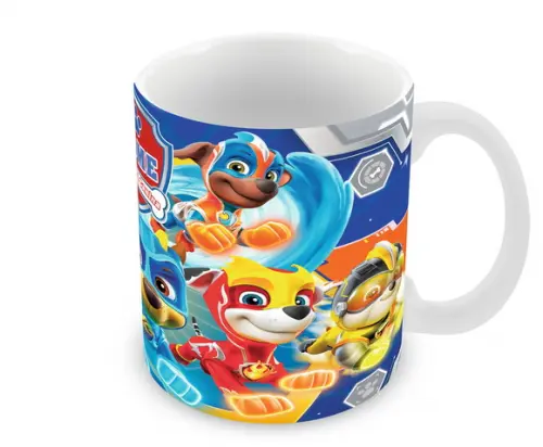 Caneca Polímero Patrulha Canina Super Filhotes Personalizada