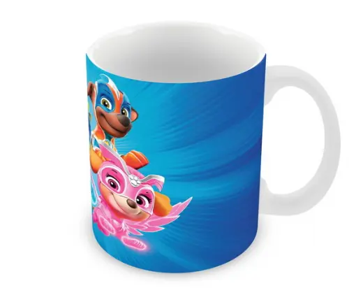 Caneca Polímero Patrulha Canina Super Filhotes Personalizada