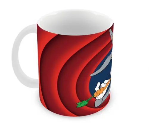 Caneca Polímero Pernalonga Personalizada