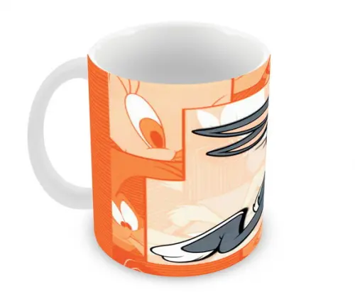 Caneca Polímero Pernalonga Personalizada
