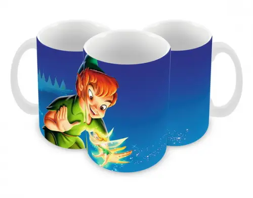 Caneca Polímero Peter Pan Personalizada
