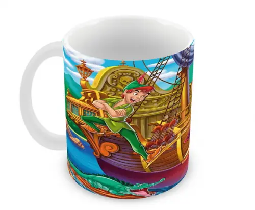 Caneca Polímero Peter Pan Personalizada