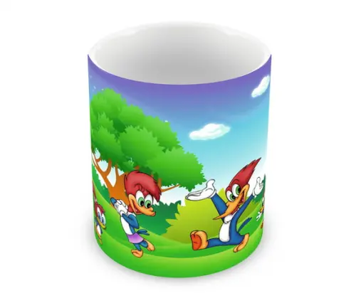 Caneca Polímero Pica Pau Personalizada