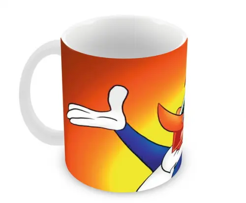 Caneca Polímero Pica Pau Personalizada