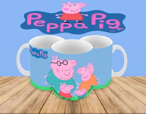 Caneca Polímero Pig Personalizada