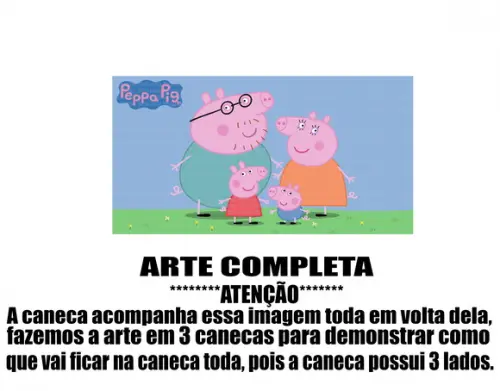 Caneca Polímero Pig Personalizada