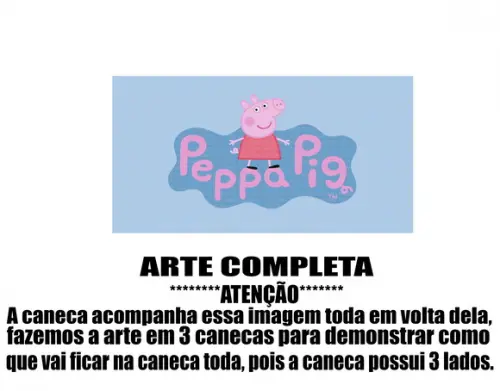 Caneca Polímero Pig Personalizada