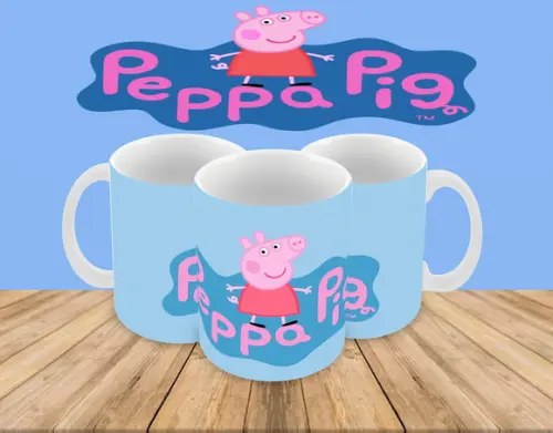 Caneca Polímero Pig Personalizada