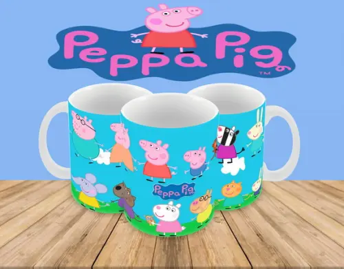 Caneca Polímero Pig Personalizada