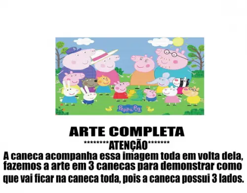 Caneca Polímero Pig Personalizada