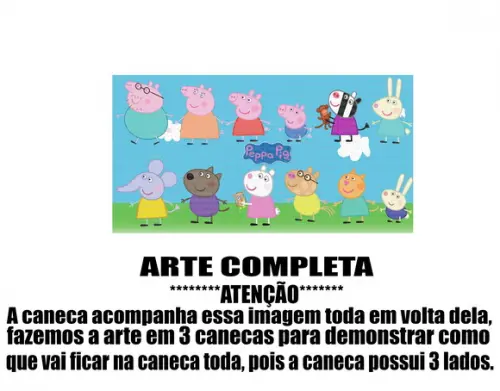 Caneca Polímero Pig Personalizada