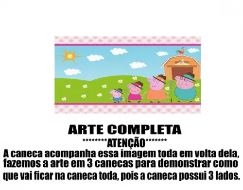 Caneca Polímero Pig Personalizada