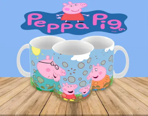Caneca Polímero Pig Personalizada