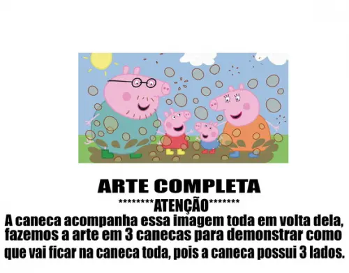 Caneca Polímero Pig Personalizada