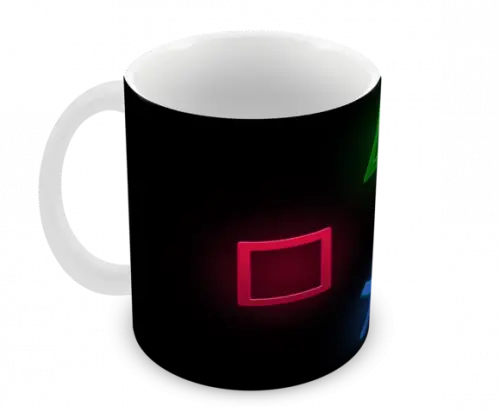 Caneca Polímero Playstation 4 Personalizada