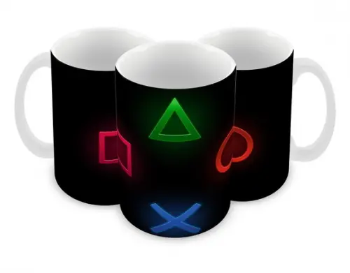 Caneca Polímero Playstation 4 Personalizada