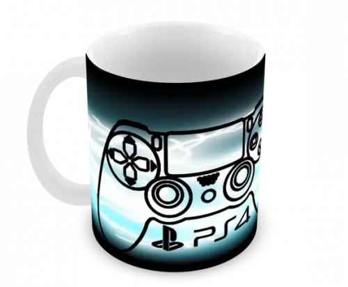 Caneca Polímero Playstation 4 Personalizada