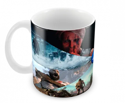 Caneca Polímero Playstation 4 Personalizada