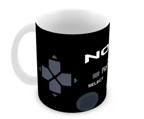 Caneca Polímero Playstation Nome Personalizada