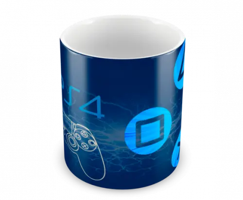 Caneca Polímero Playstation 4 Personalizada