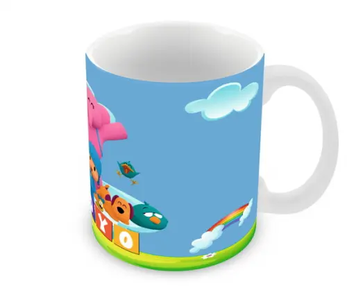 Caneca Polímero Pocoyo Personalizada