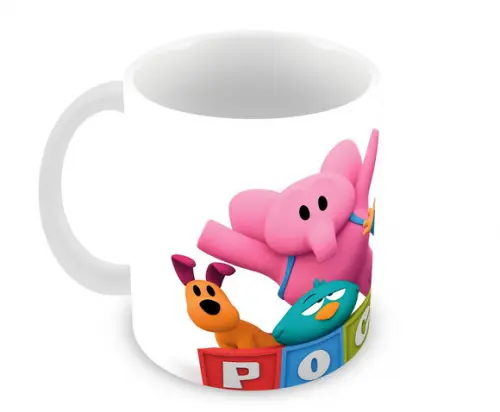 Caneca Polímero Pocoyo Personalizada