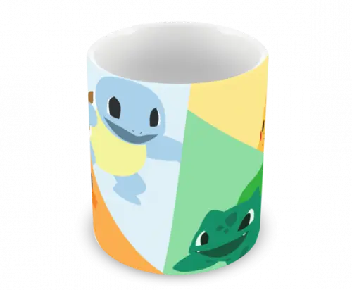 Caneca Polímero Pokémon Personalizada