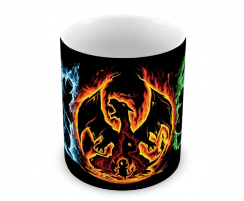 Caneca Polímero Pokémon Personalizada