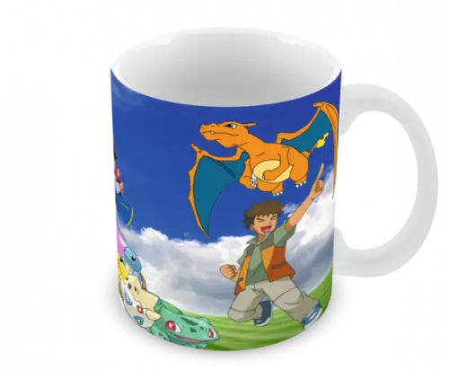 Caneca Polímero Pokémon Personalizada