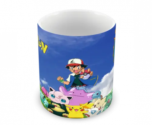 Caneca Polímero Pokémon Personalizada