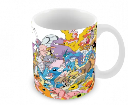 Caneca Polímero Pokémon Personalizada