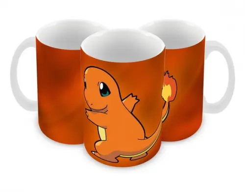 Caneca Polímero Pokémon Personalizada